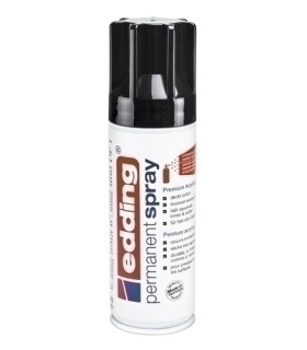 PINTURA ACRIL.EDDING 200 ml NEGRO INTENS