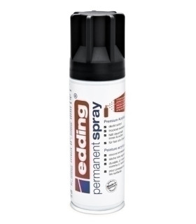 PINTURA ACRIL.EDDING 200 ml NEGRO INTENS