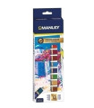 PINTURA ACRIL. MANLEY  12 ml ESTUCHE 12