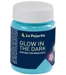 PINTURA LX.PAJARITA FOSFOR. 75 ml AZUL