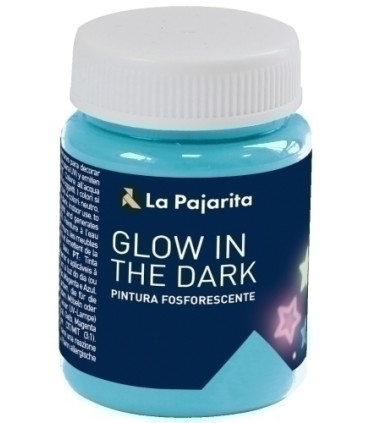 PINTURA LX.PAJARITA FOSFOR. 75 ml AZUL