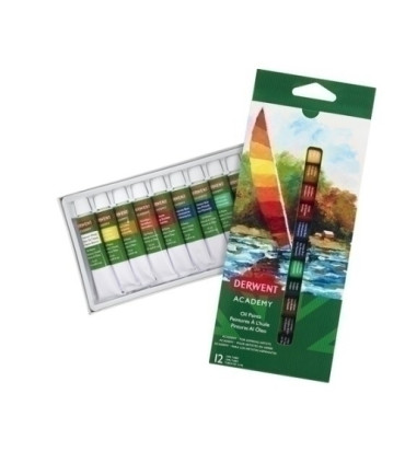 PINTURA OLEO DERWENT 12ml P/12