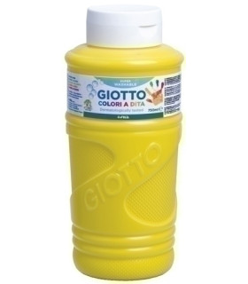 PINTURA DEDOS GIOTTO 750 ml AMARILLO