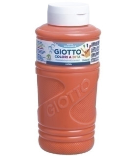 PINTURA DEDOS GIOTTO 750 ml NARANJA