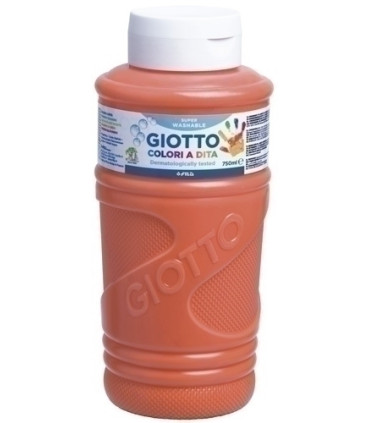 PINTURA DEDOS GIOTTO 750 ml NARANJA