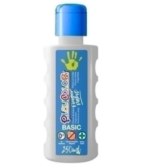 PINTURA DEDOS PLAYCOLOR 250 ml BLANCO