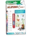 PINTURA CRISTAL ALPINO ESTUCHE de 12