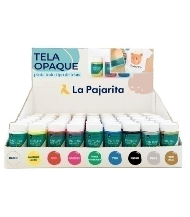 PINTURA TELA PAJARITA 35 ml SURT. EXP.54
