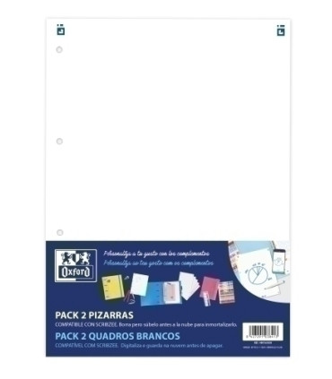 PIZARRA BLANCA OXFORD WRITE&ERASE P/2