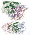 PLANTILLAS FAIBO MAPA 22x18.5 F/P ESPAÑA