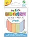 PLASTILINA CARIOCA PASTEL BARRA C/6