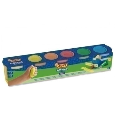 PLASTILINA JOVI BLANDIVER SURT. NEON C/5