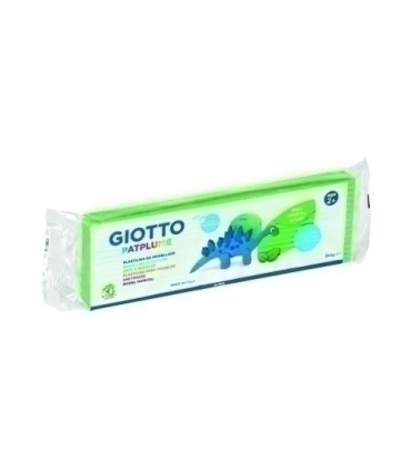 PLASTILINA PATPLUME 350GR VERDE CL. C/12