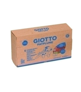 PLASTILINA PATPLUME 350GR C/6 SKIN TONES