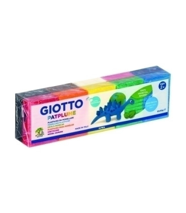 PLASTILINA PATPLUME 50GR C/10 SURTIDAS