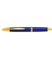 PLUMA PILOT CAPLESS ORO AZUL (M)