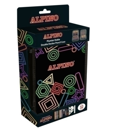 PLUMIER ALPINO COLOR DOBLE BLACK