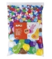 POM POM APLI COLORES B/500