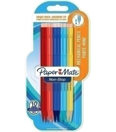 PORTAMINAS PAPER MATE NON STOP BL/10