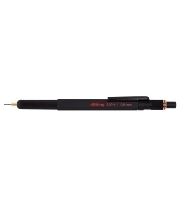 PORTAMINAS ROTRING 800+ 2 EN 1 NEGRO