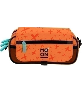 PORTATODO GRAFOPLAS MOON 3 CREM. NARANJA