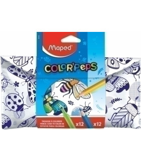 PORTATODO MAPED POUCH CON CONTENIDO