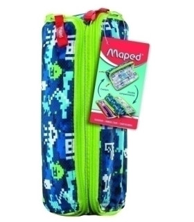 PORTATODO MAPED XXL DOBLE FANCY FLOWER