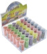 PURPURINA ABACO NEON 6 COLORES EXP.36