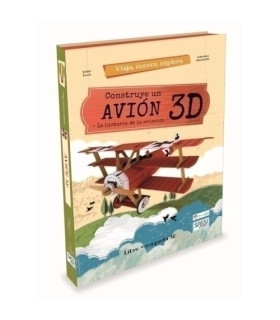 PUZZLE MANOLITO B. CONSTRUYE EL AVION 3D
