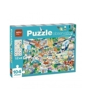 PUZZLE EDUCATIVO APLI OBSERVACION CIUDAD