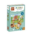 PUZZLE EDUCATIVO APLI LA GRANJA