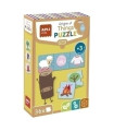 PUZZLE EDUCATIVO APLI KIDS OR. COSAS