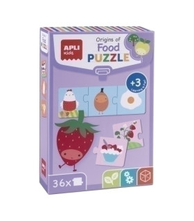 PUZZLE EDUCATIVO APLI KIDS ALIMENTOS