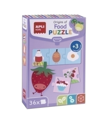 PUZZLE EDUCATIVO APLI KIDS ALIMENTOS