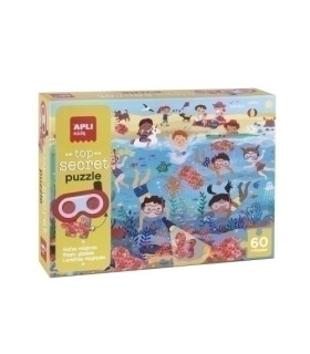 PUZZLE EDUCATIVO APLI SECRETO PLAYA