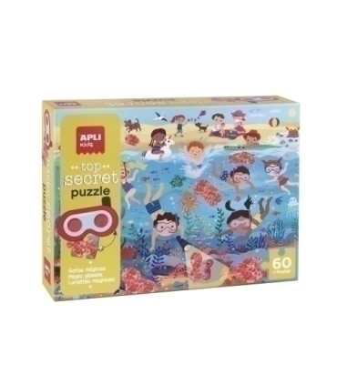 PUZZLE EDUCATIVO APLI SECRETO PLAYA
