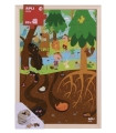 PUZZLE EDUCATIVO APLI NIVELES EL BOSQUE