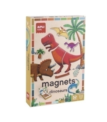 PUZLE EDUC. APLI PUZLE MAG. FUN DINOS 52