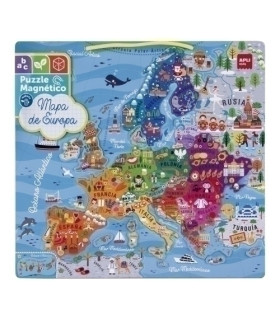 PUZLE EDUC. APLI PUZLE MAG. EUROPA 45PZ