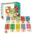 PUZZLE GOULA DUO PUZZLE 1-10 20 PIEZAS