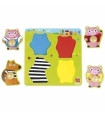 PUZZLE GOULA PIGS (1-2 AÑOS)