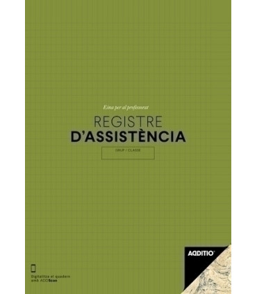 QUADERN PROFESSOR REGIST.ASSIST. 195x285