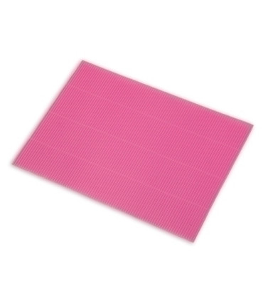 CARTON ONDUL. HOJA 50x65 FUCSIA P/5