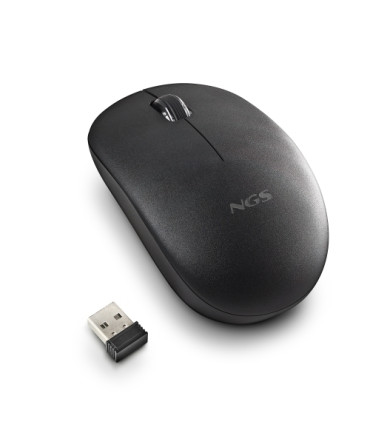 RATON NGS FOG OPTICO INALAMBRICO NEGRO