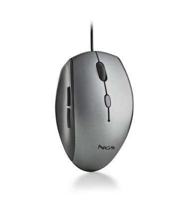 RATON NGS MOTH OPTICO USB-C GRIS