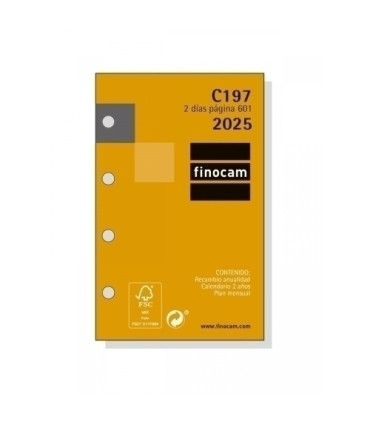 RECAM.AG.F. C197 CLASSIC 601 ANUAL 2D/P