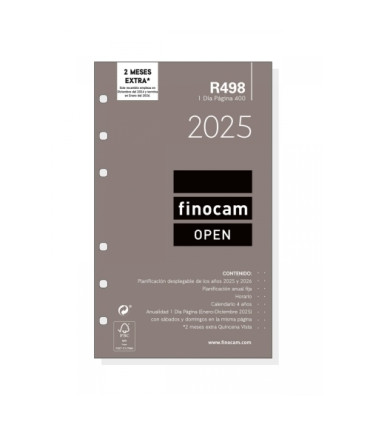 RECAM.AG.F. R498 OPEN 400 ANUAL D/P