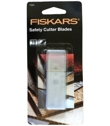 RECAMBIO CUTTER RETRACTIL FISKARS 10 UD.