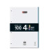 RECAMBIO MR NB-4 A4 100h 4 TAL. CD.5