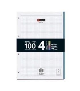 RECAMBIO MR NB-4 A4 100h 4 TAL. CD.5
